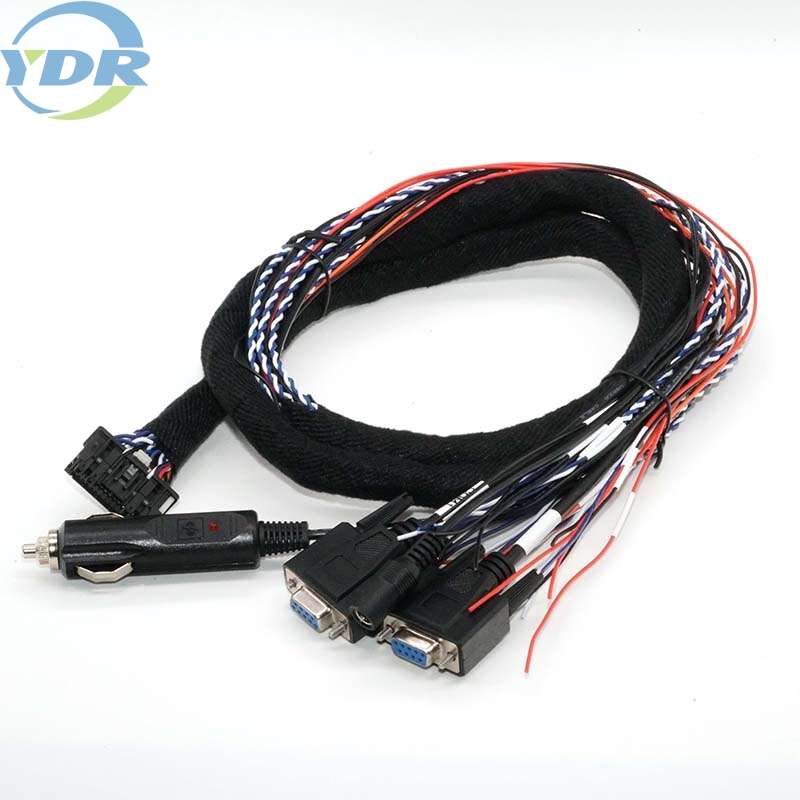 Molex 34959-0340 إلى DB9 لتوصيلات الأسلاك للسيارات